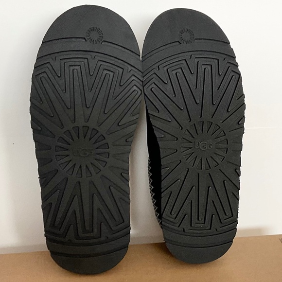 NEW UGG Tazz Platform Suede Slippers Shoes Shoes Back Size 8 - Picture 8 of 10
